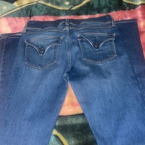 Hudson jeans blue very cute a little stretch yet not to much